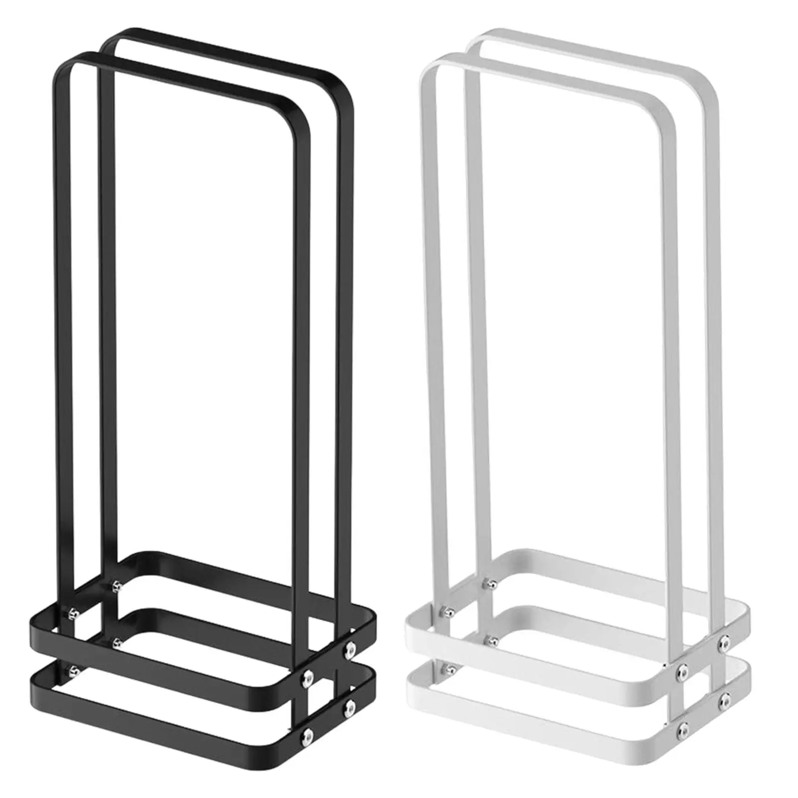 Coat Hanger Stand Towel Shelf Space Saving Metal Clothes Hanger Holder for Closet Dry Cleaning Room Laundry Room Adult or Child