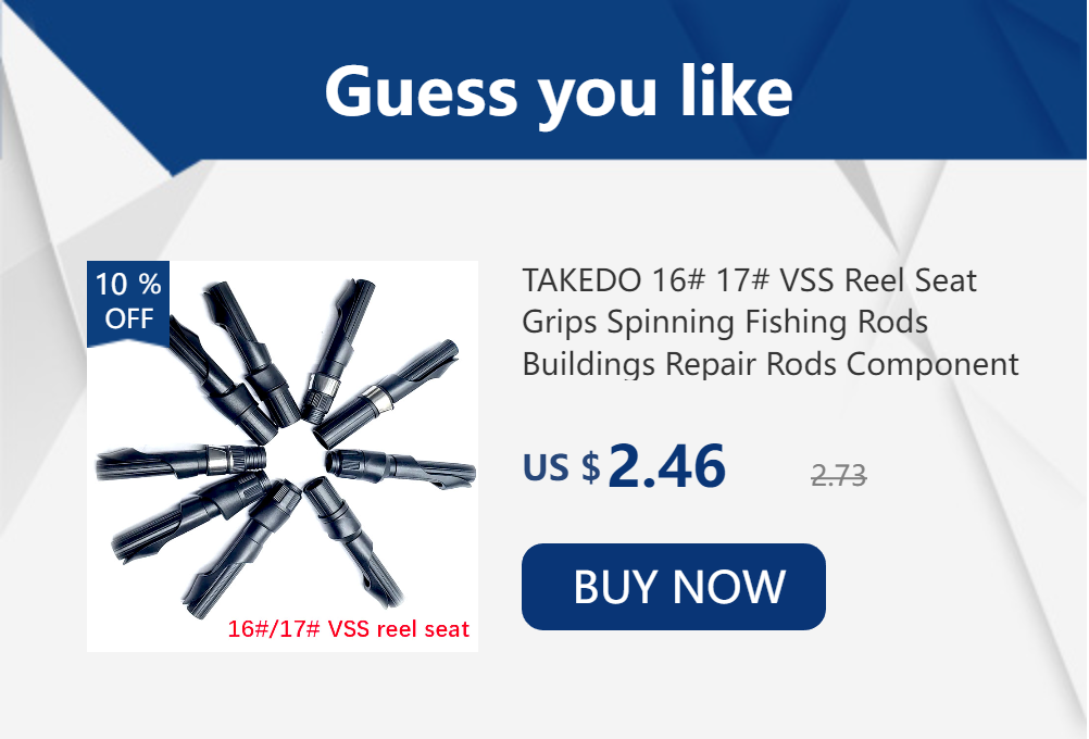 TAKEDO 16# SKTSS - LS SKSS -LS Casting Spinning Reel Seat DIY Fishing Rod Building With Aluminum / Carbon Tube Rod Spare Parts