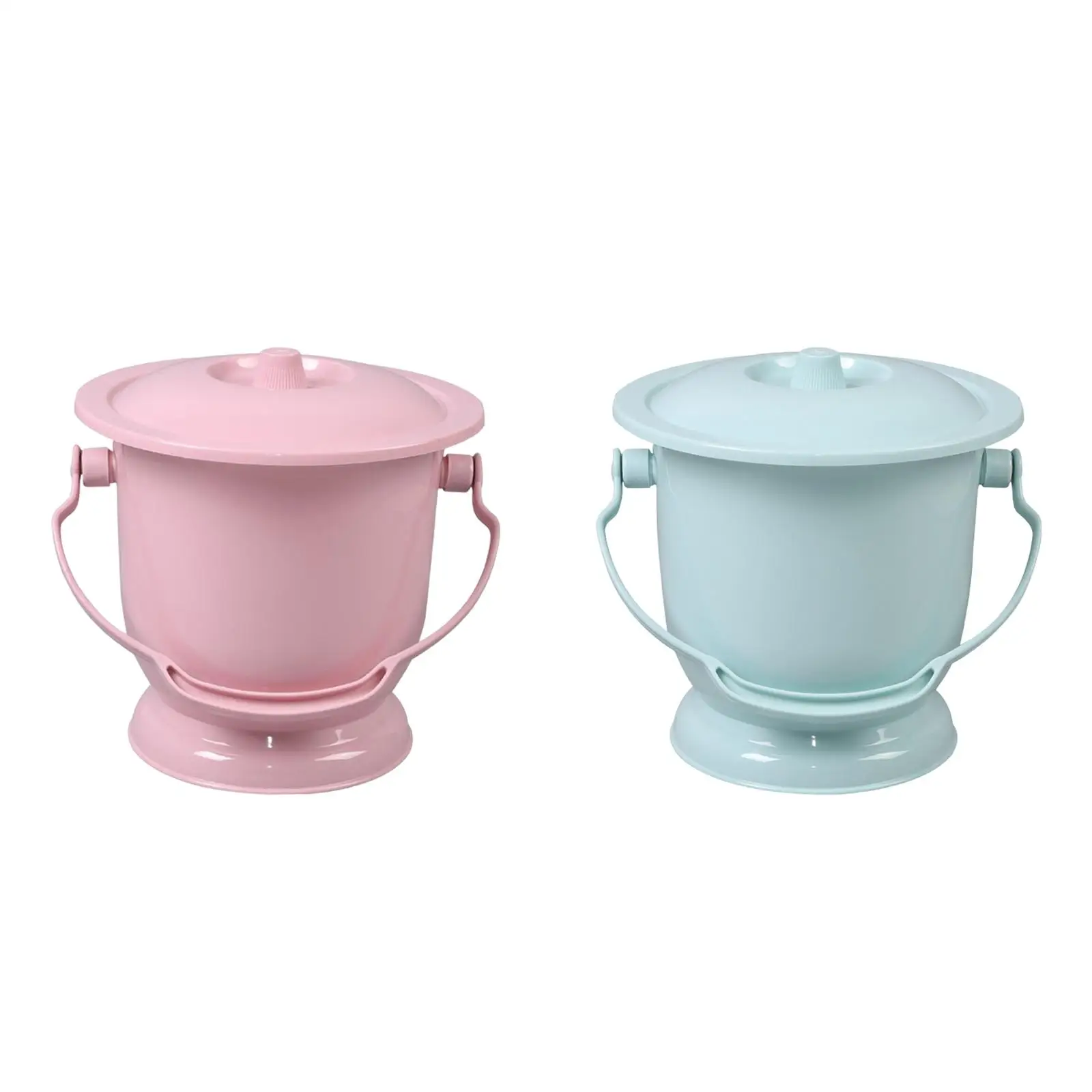 Handheld Spittoon with Lid  Use Fashion Practical  Bucket Mini Toilets for Household Women Bedroom Female Male