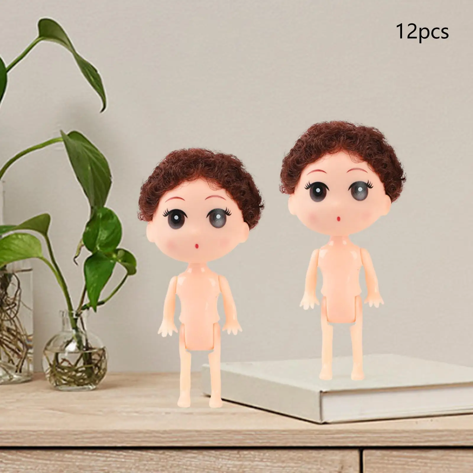 Cute Boys Dolls Flexible 12cm Moveable for Kids Children Holiday Gifts