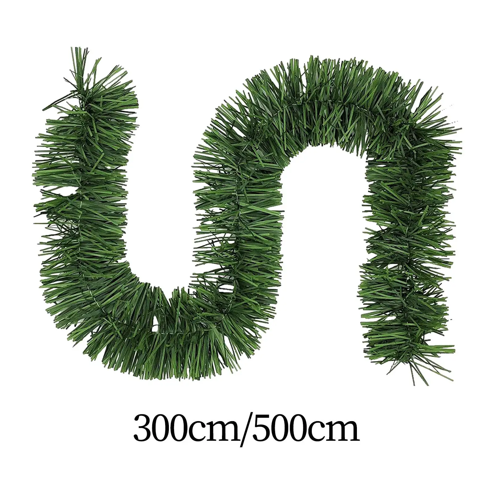 Artificial Christmas Garland Christmas Decorations Hanging Holiday Garland for Railing Table Indoor Outdoor Winter Outside