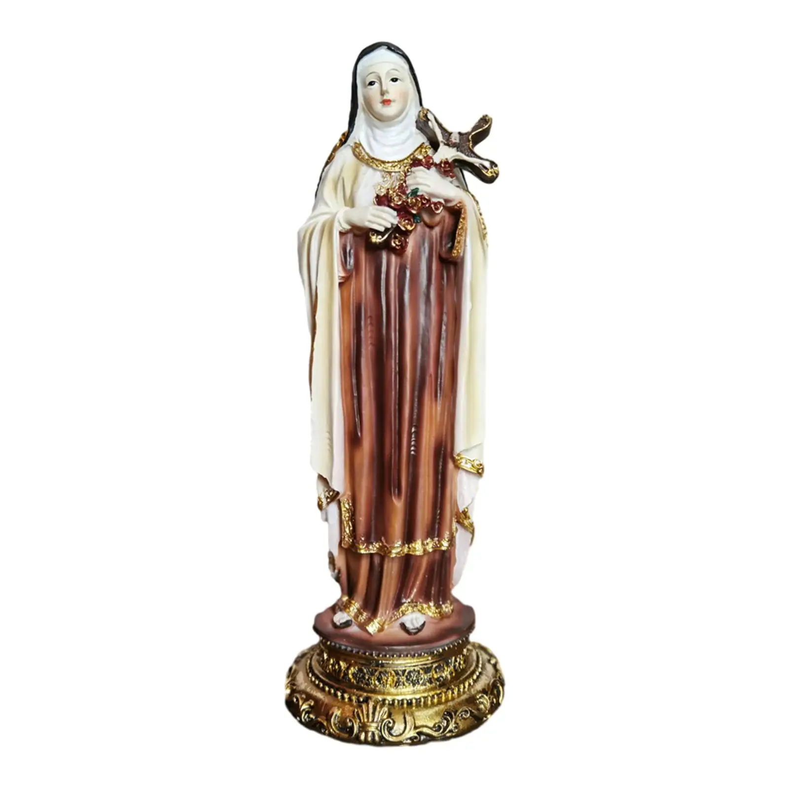 Religious Figure Statue Ornament Collectible Figurine for Bar Garden Cabinet