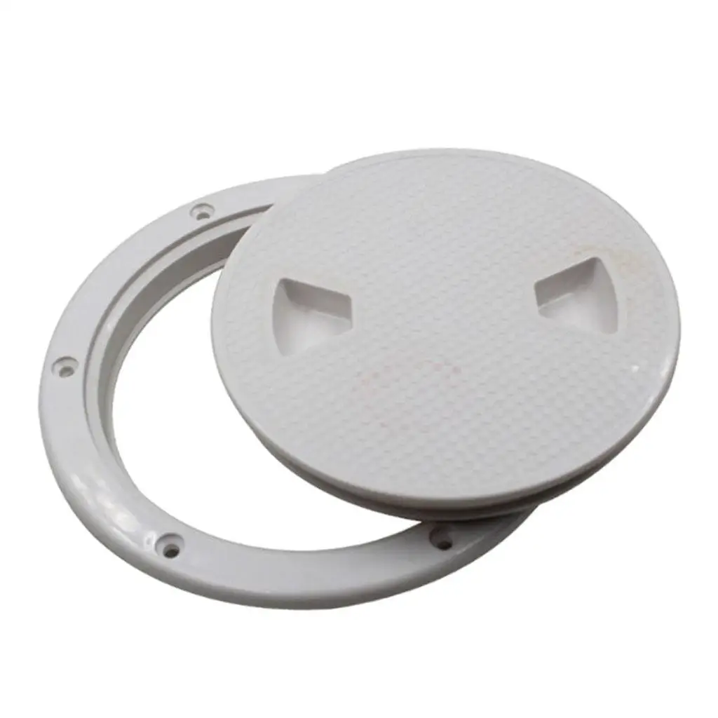 Boat Round 4`` Deck Inspection Cover back-out for Marine Boating