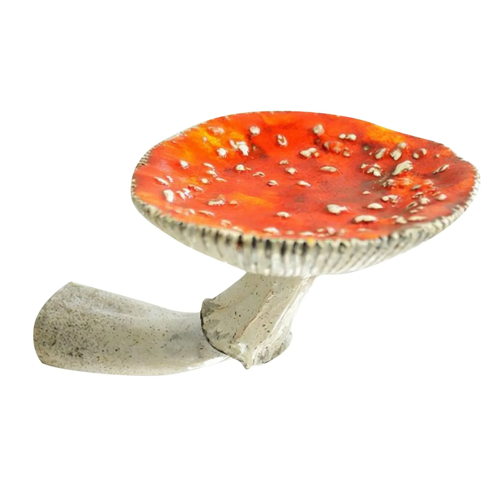 Mushroom Hanging Shelf Resin Wall Floating Shelf Amanita Mushroom Shape Home Decor Ornaments for Wall Hanging Shelves 2022