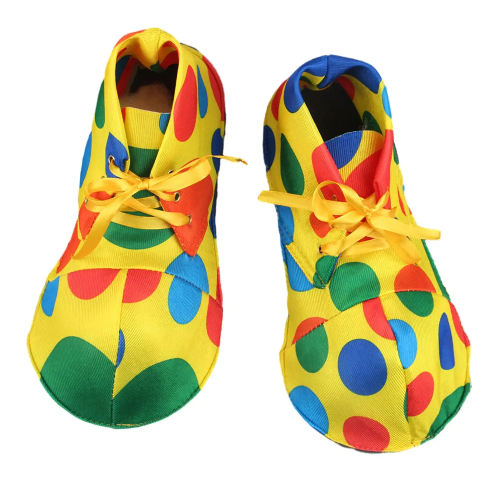 Adult Clown Shoes Christmas Elves Shoes Xmas PU Leather Christmas Party Costume