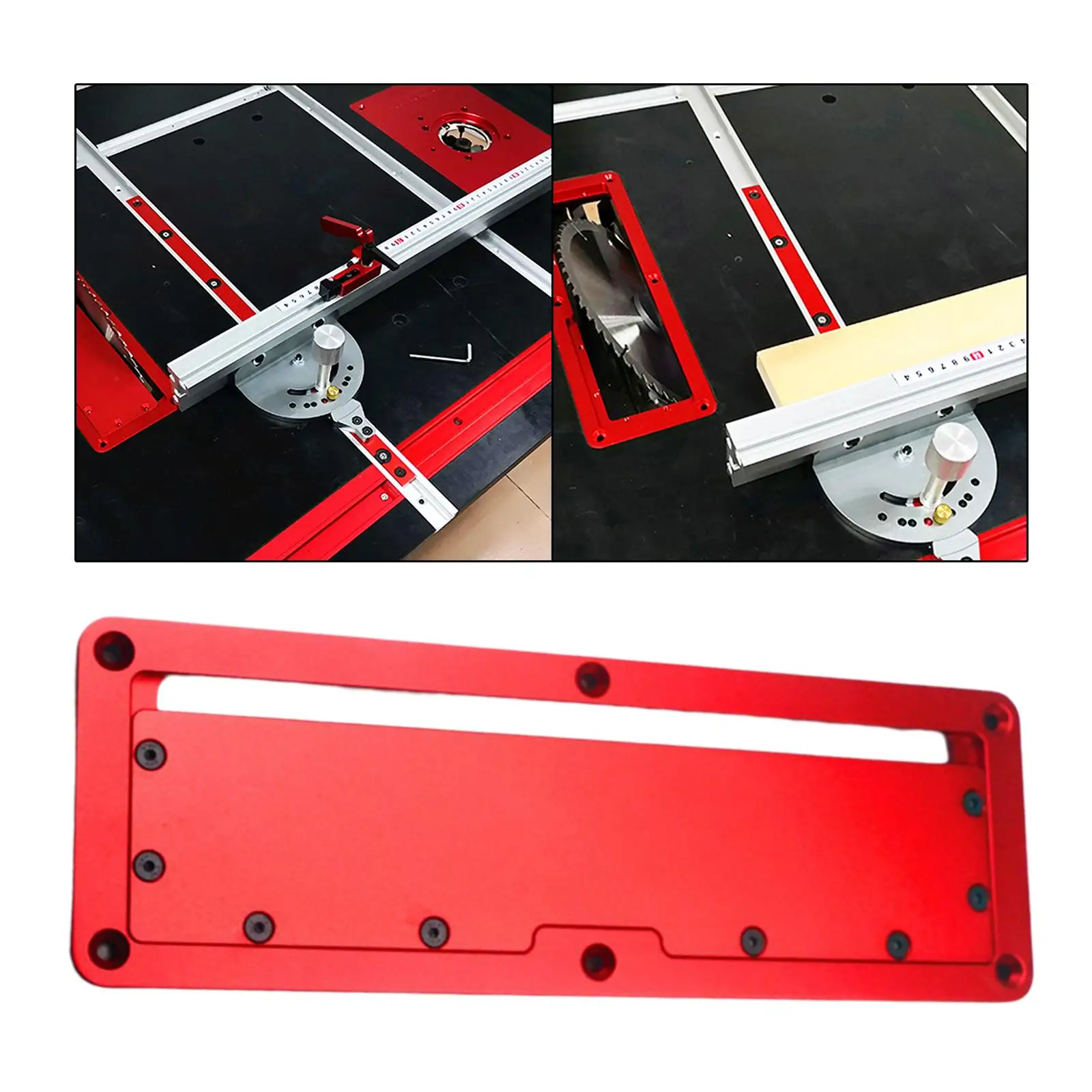 Aluminum Alloy Electric Circular Saw Cover Table Special Cover Power Tool Woodworking Tools Plate for Industrial Woodworking