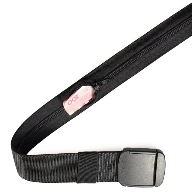 Portasoldi Uomo Tascabile ZONADAH Tasca Nascosta Unisex Per Viaggi  Cintura Portasoldi