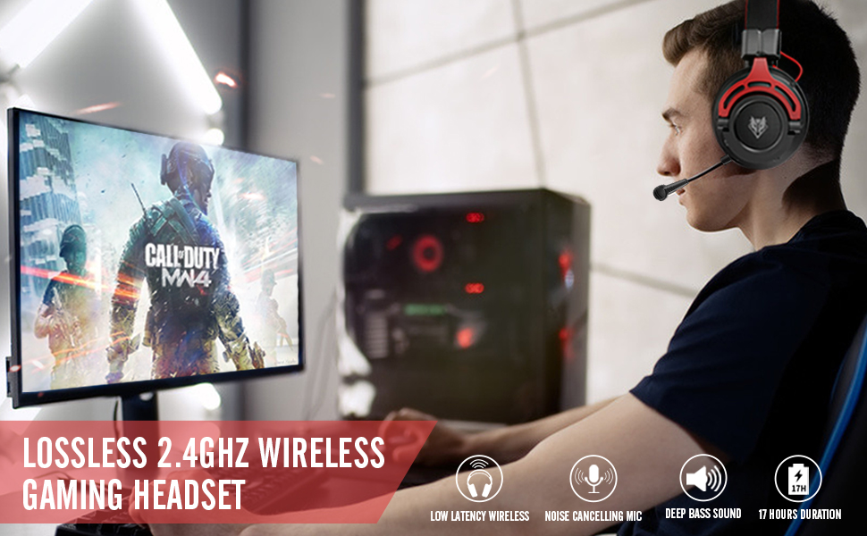 wireless gaming headset