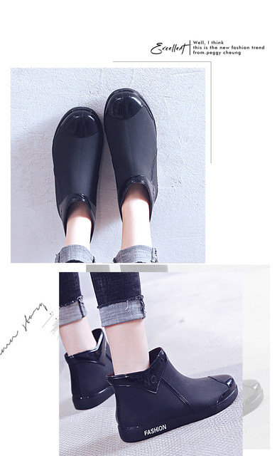 Stivali Pioggia Donna Impermeabili Stivali Di Gomma Donna Corti