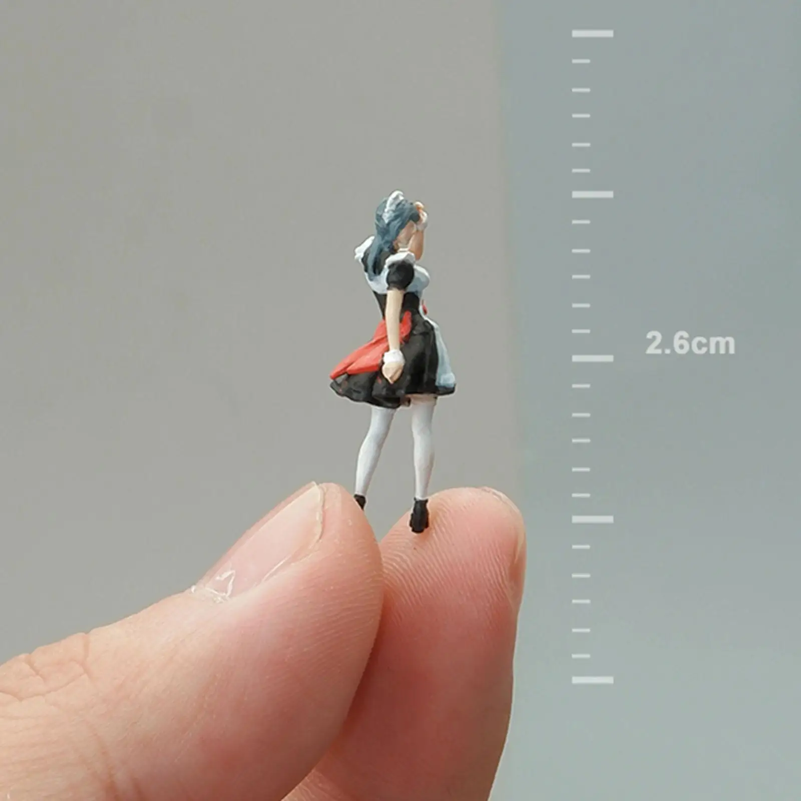 1/64 People Figures Coser Trains Architectural People Figures Collectibles Miniature People Figurines for DIY Scene Accessories