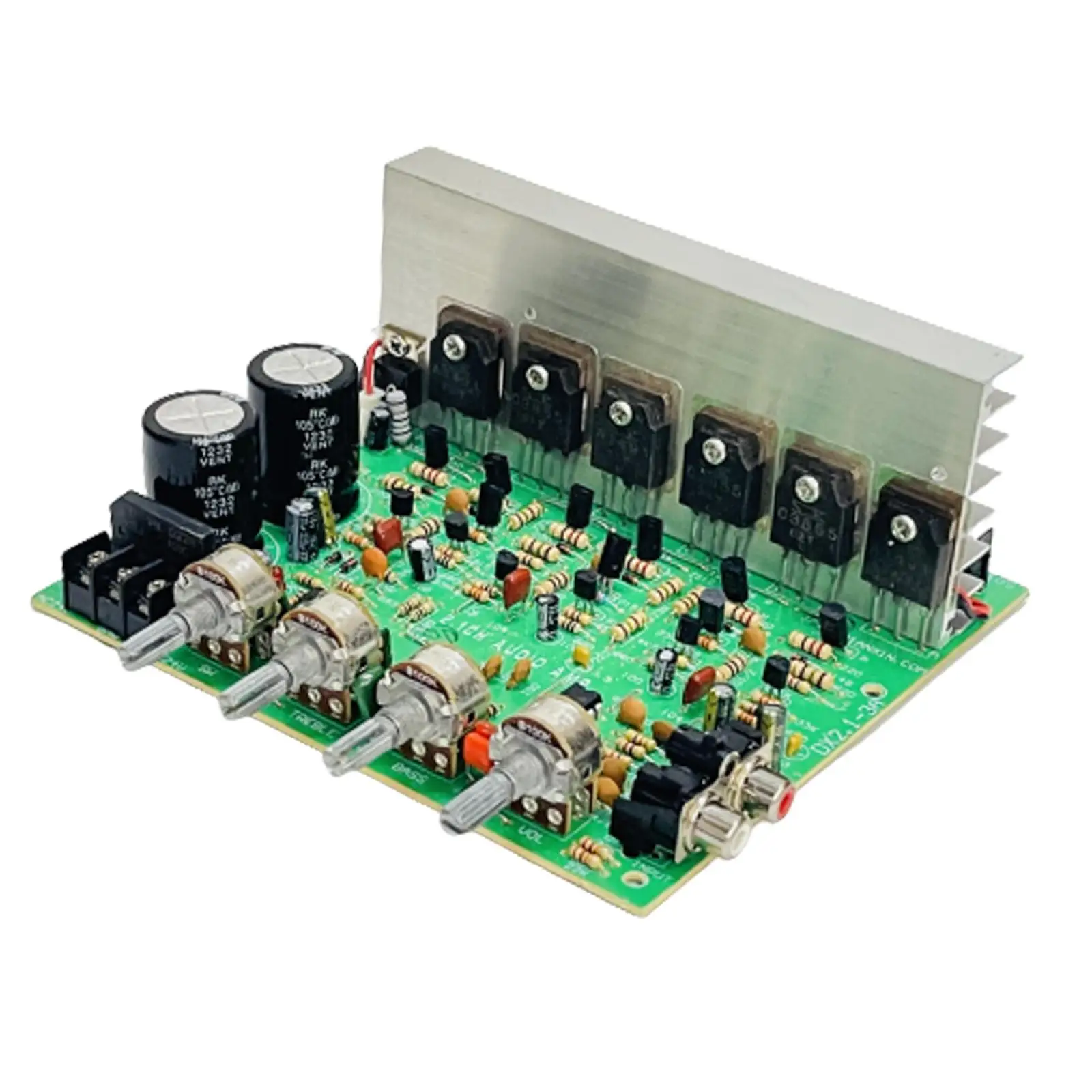 120W + 120W Amplifier 2.1 Channel PCB Amplifier Module Audio Power Supply