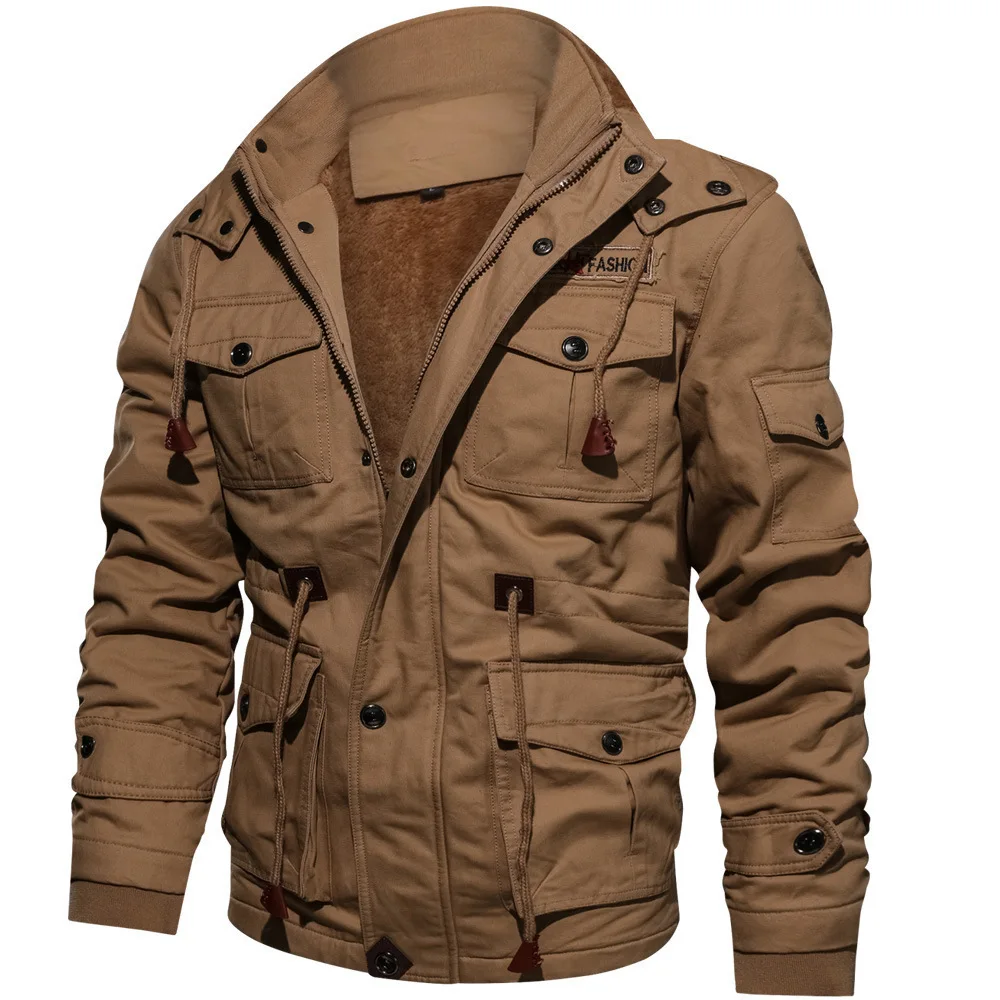 parkas streetwear casaco quente casacos outerwear sólido para homem