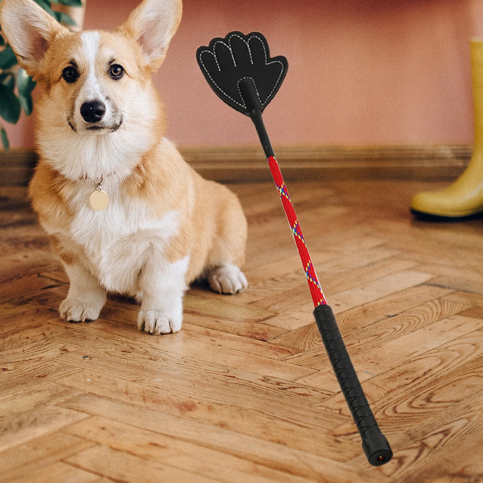 Durable Pet Training Stick Pet Entertainment Toy Cat Trainer Rubber Paw Shape Dog Training Pat Whip for Puppy Cat Equipment Tool