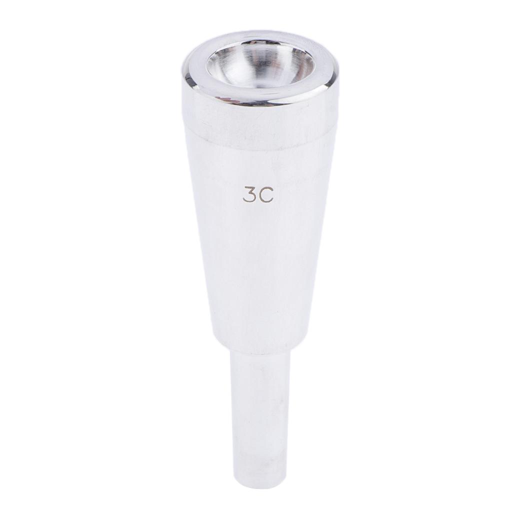 Classic 3C Heavy Trumpet mouthpiece silver for musical instrument accessories