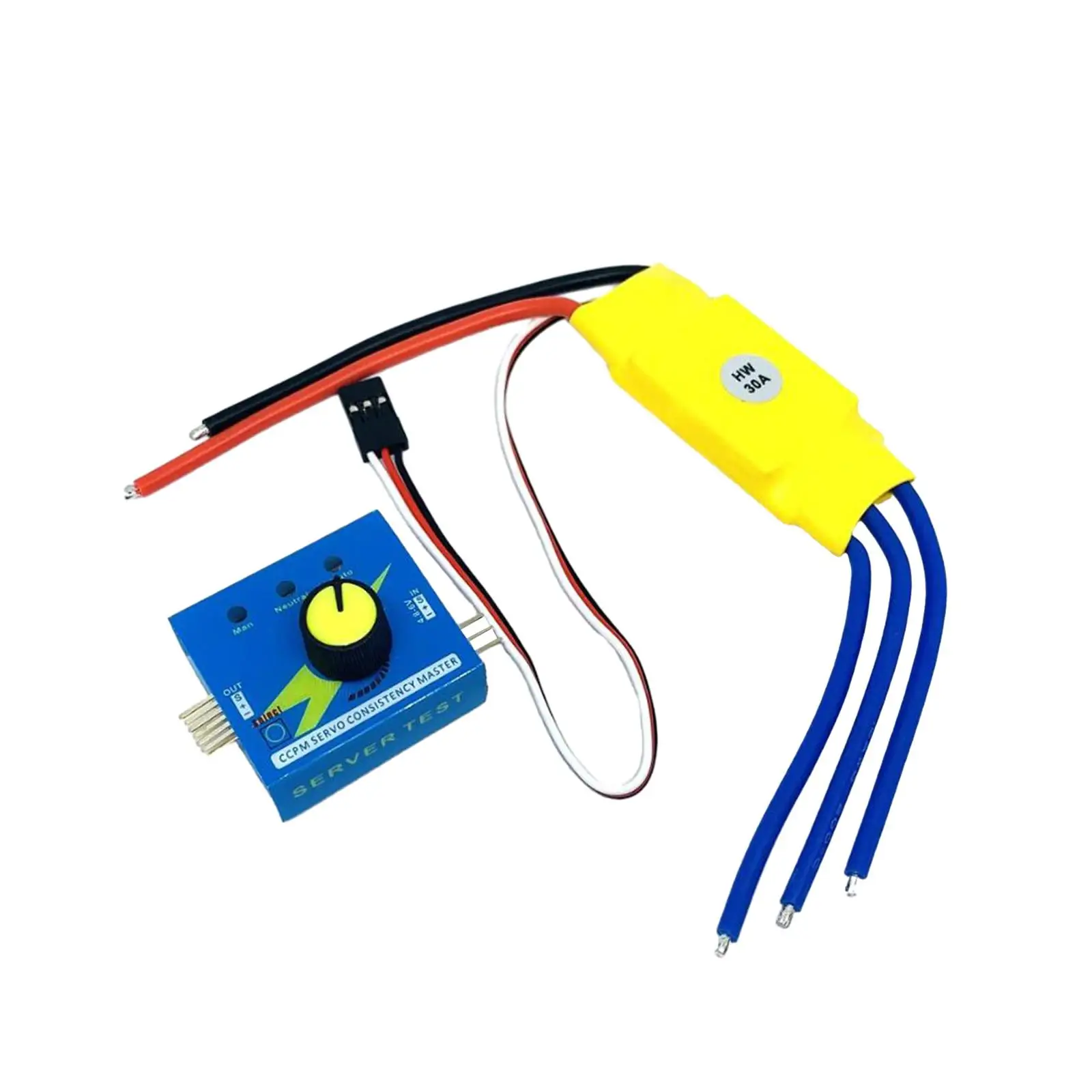 30A Brushless ESC 12V Portable Electrical Motor Controls Replacement