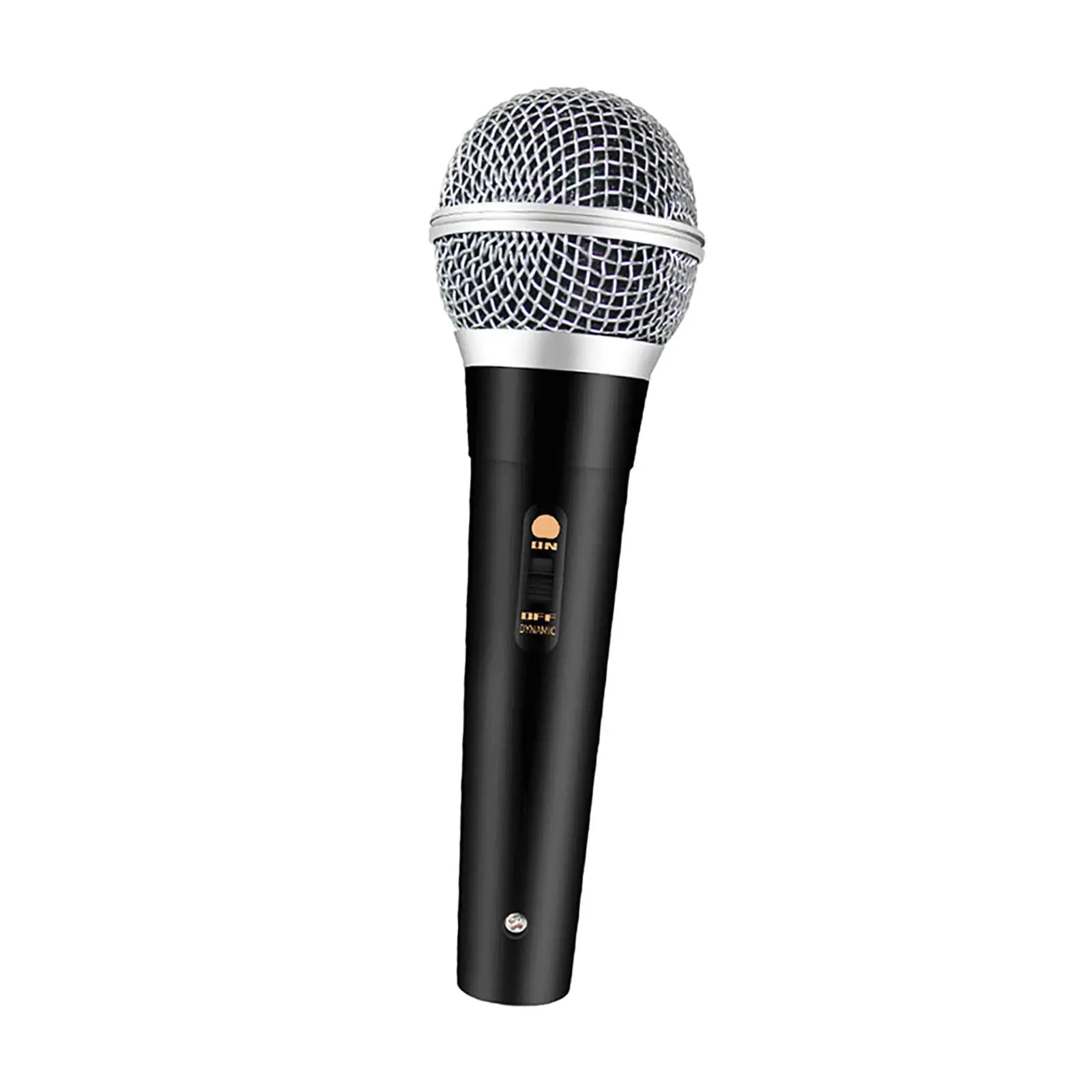 Wired Dynamic Karaoke Mic Microphone Mic Metal Wire Mesh Head with on and Off Switch 9.8ft Cable for Outdoor Activity Durable