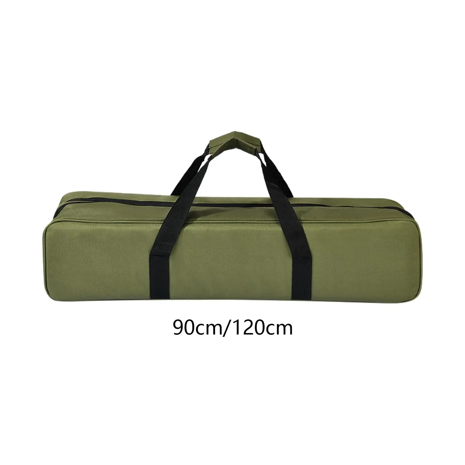 Camping Storage Bag Carry Handles Storage Container Zipper Carrying Bag for Travel Canopy Pole Fishing Camping Trekking Pole