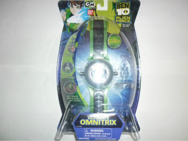 Bandai Ben 10 Alien Force Ultimate Omnitrix Bandai Watch Toy-Open