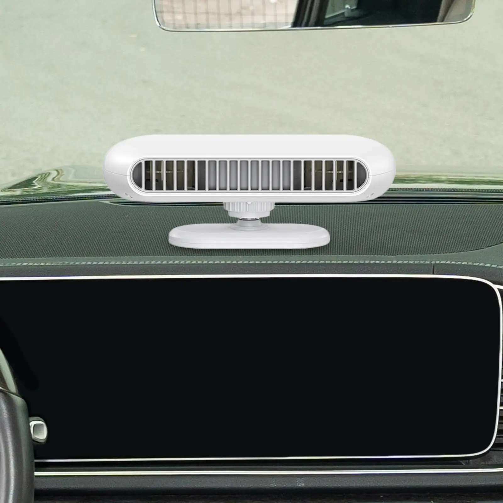 Car Dashboard Fan Attachments 360 Degree Rotation Easy Installation Electric Car Fan Vehicle Fan for Vehicles SUV Truck RV