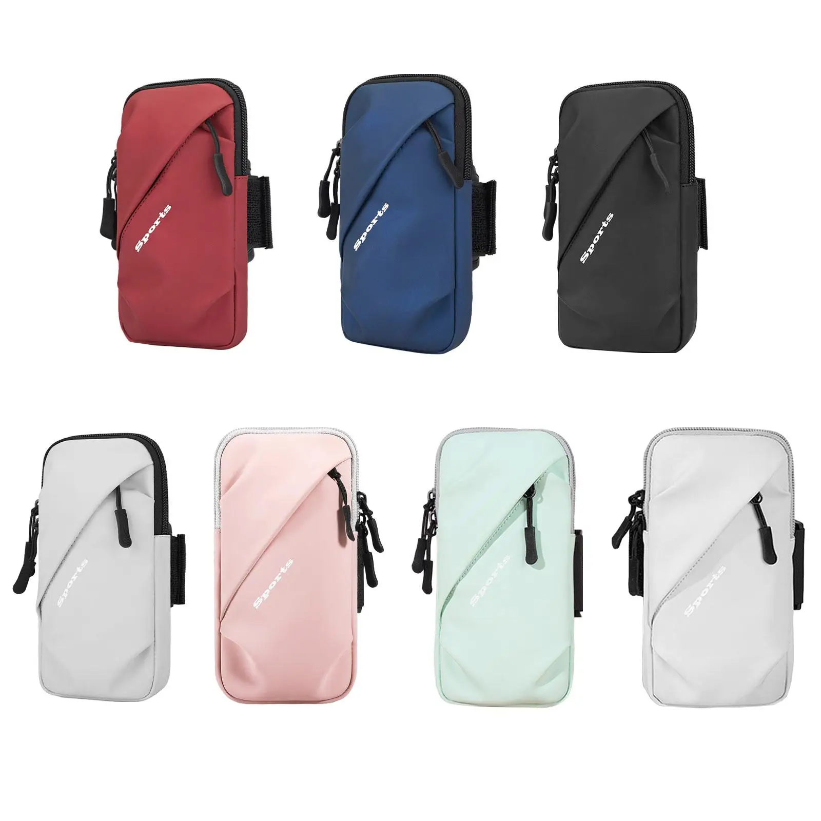 Phone Arm Band Bag Women Men Cellphone Holder Phone Holder Pouch Case Gym Armbands Bag for Exercise Hiking Travel Workout