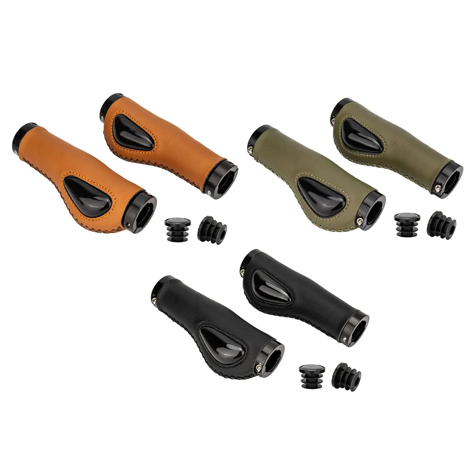 Comfort MTB Bike Handlebar Grips Shock Absorbing Liquid Silicone Sleeve Replacement for Mountain Road Bike Cycling Scooter