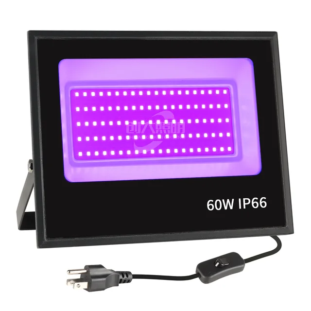 40W 405nm 40LED 3D Printer Dry UV Glue Curing UV Blacklight Ultraviolet Lamp