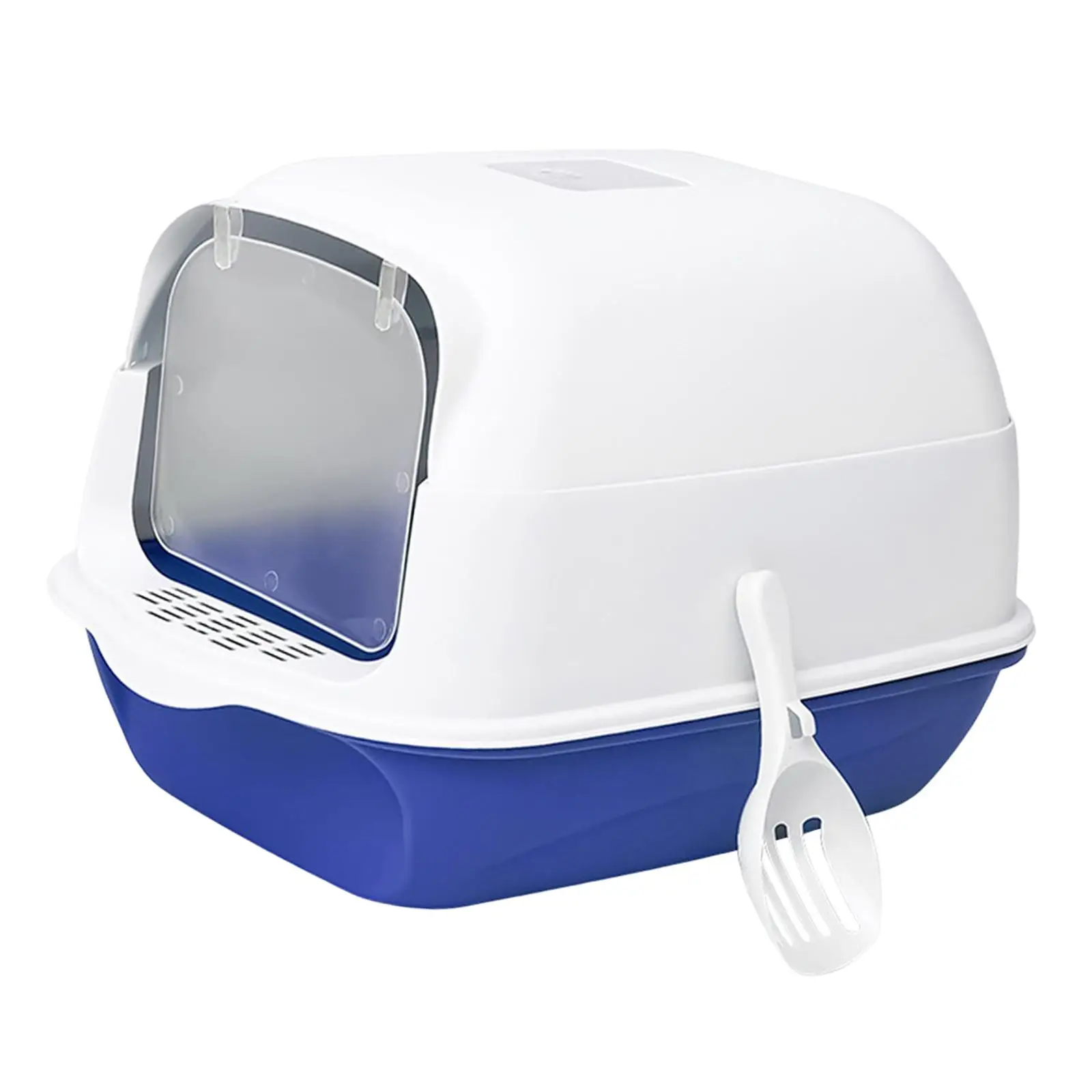 Cat Litter Box Fully Enclosed Cat Toilet Professional Anti splashing with