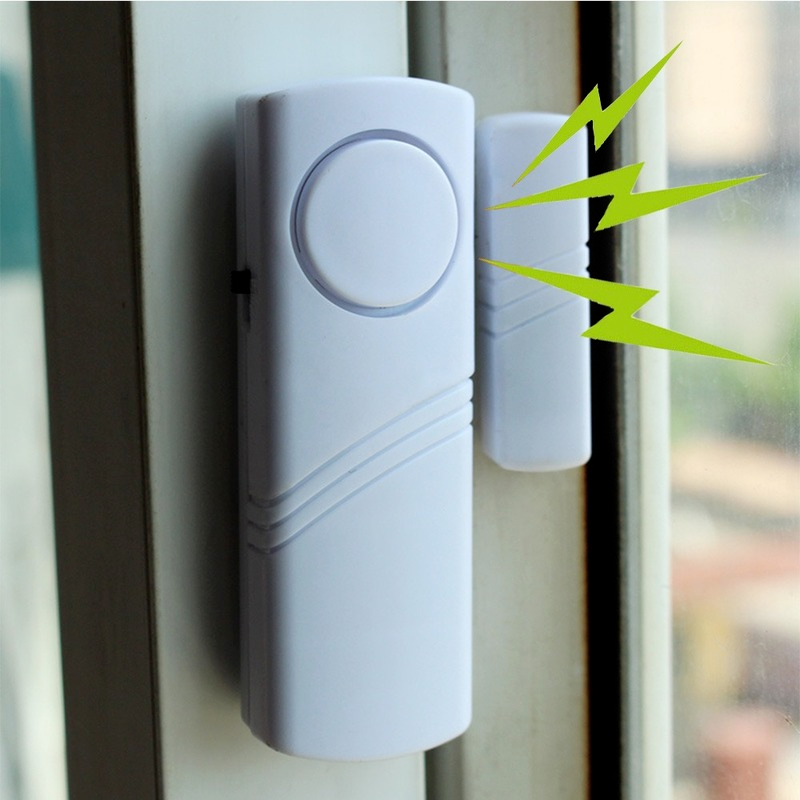 Title 3, Door Window Wireless Burglar Alarm with Magneti...