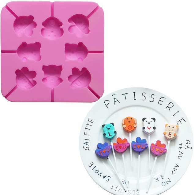  KITCHENATICS Small Silicone Molds, Gummy Molds, Non-stick Silicone  Candy Molds Assorted Designs - Robots, Ducks, Mini Dinosaur Shapes - Small  Silicone Candy Molds for Cake Topper & Chocolate 4 Pcs 