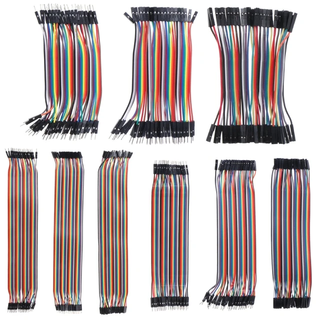 Breadboard Jumper Wire Pack - Male to Male - 10cm - 40pcs