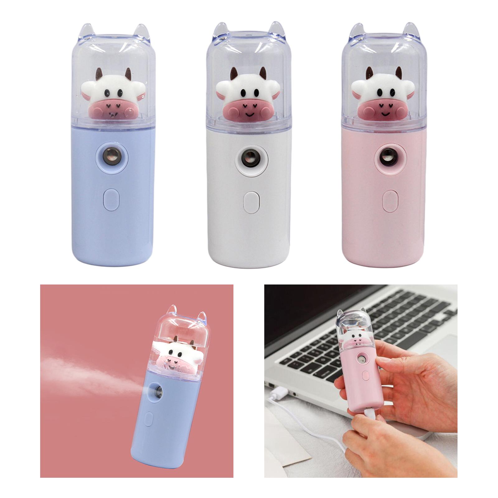 Handy Facial Mister Humidifier Spray Machine Cool Mist USB Charging SPA Moisturizing 250mAh Nano Skin Care Atomization Hydrating