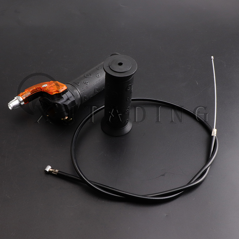 Twist Throttle Accelerator 3-stufiger Griff + 80 cm Kabel für 47 cc 49 cc Mini Dirt Bike Quad Pocket Zubehör – Detail 7