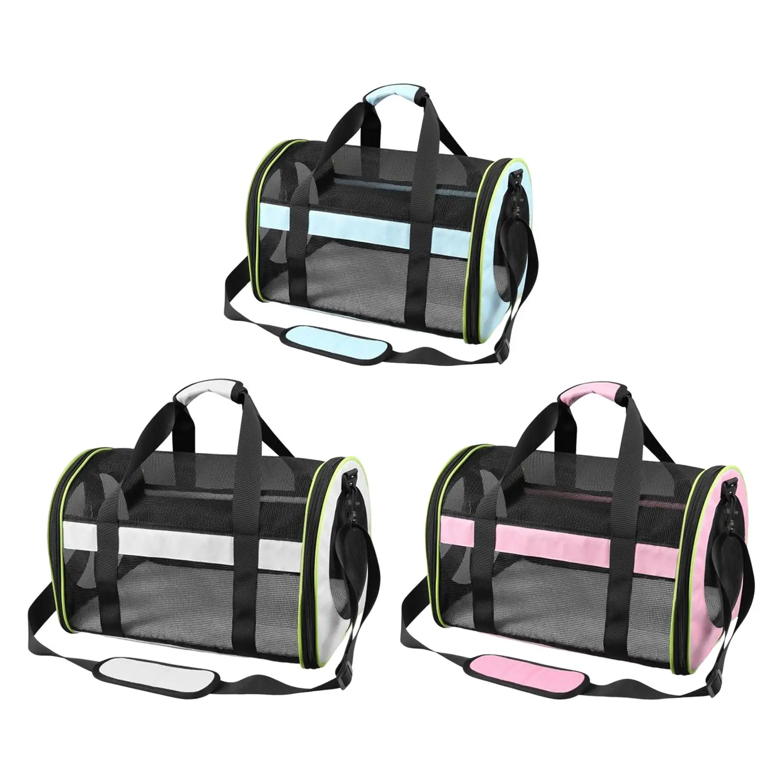 Cat Carrier Small Dog Travel Bag Ventilated 17.3x11x11inch Comfortable