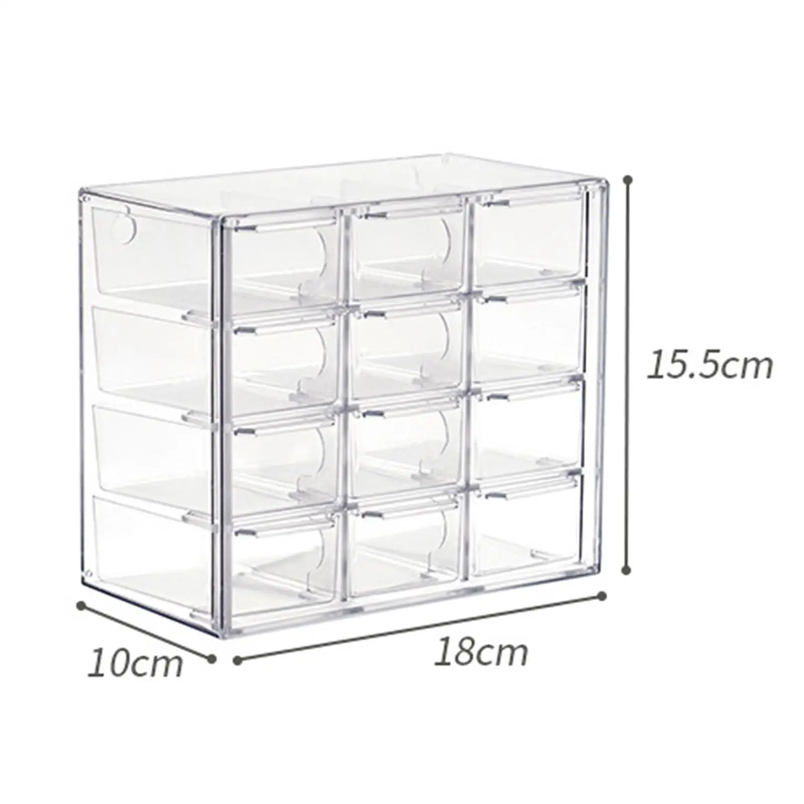 Mini Drawer Organizer for Desk for Organizing Earring Storage Box Beads Organizer Box for Art Crafts Room Jewelry Office