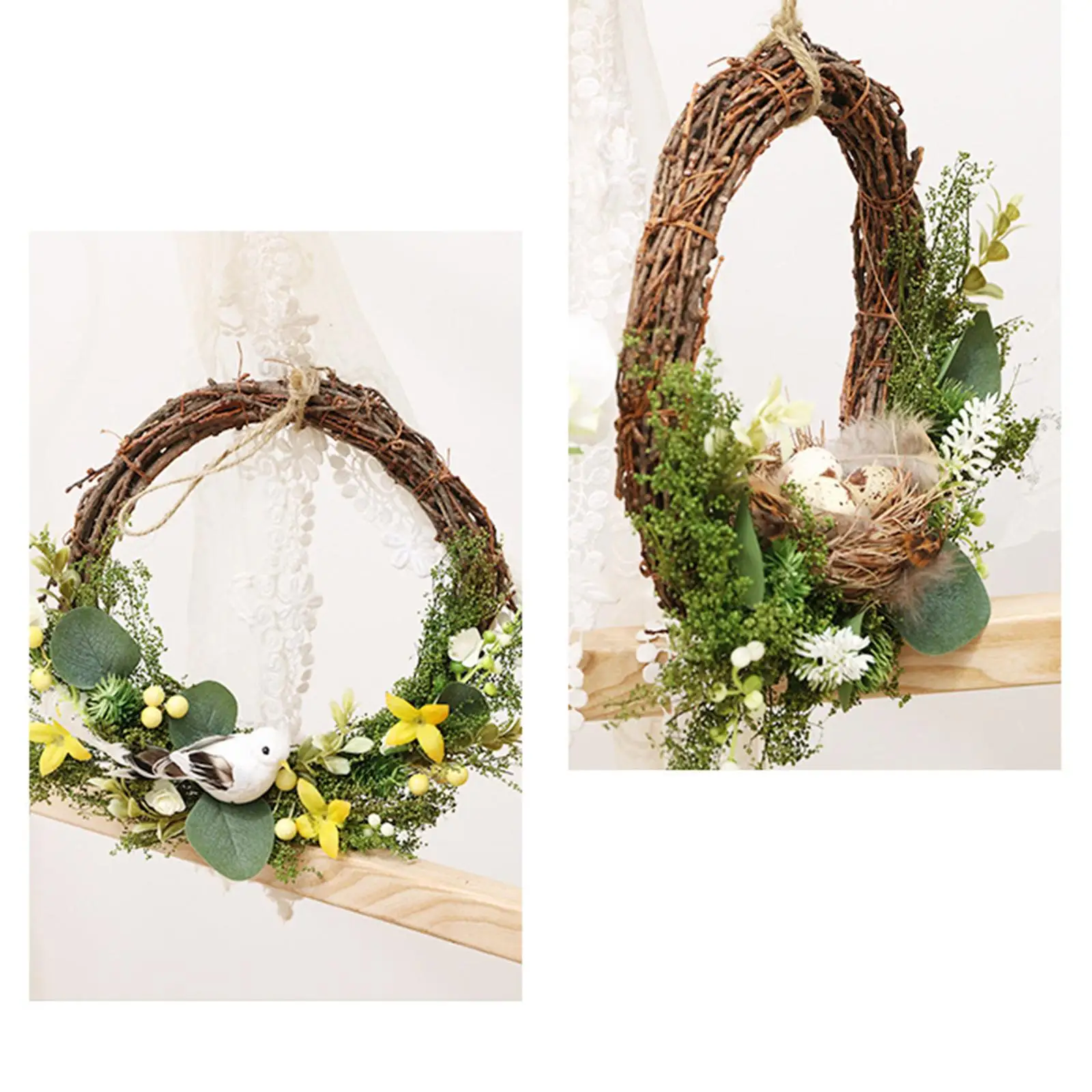 Garlands Party Supplies Garland Rattan for Holiday Front  Celebration