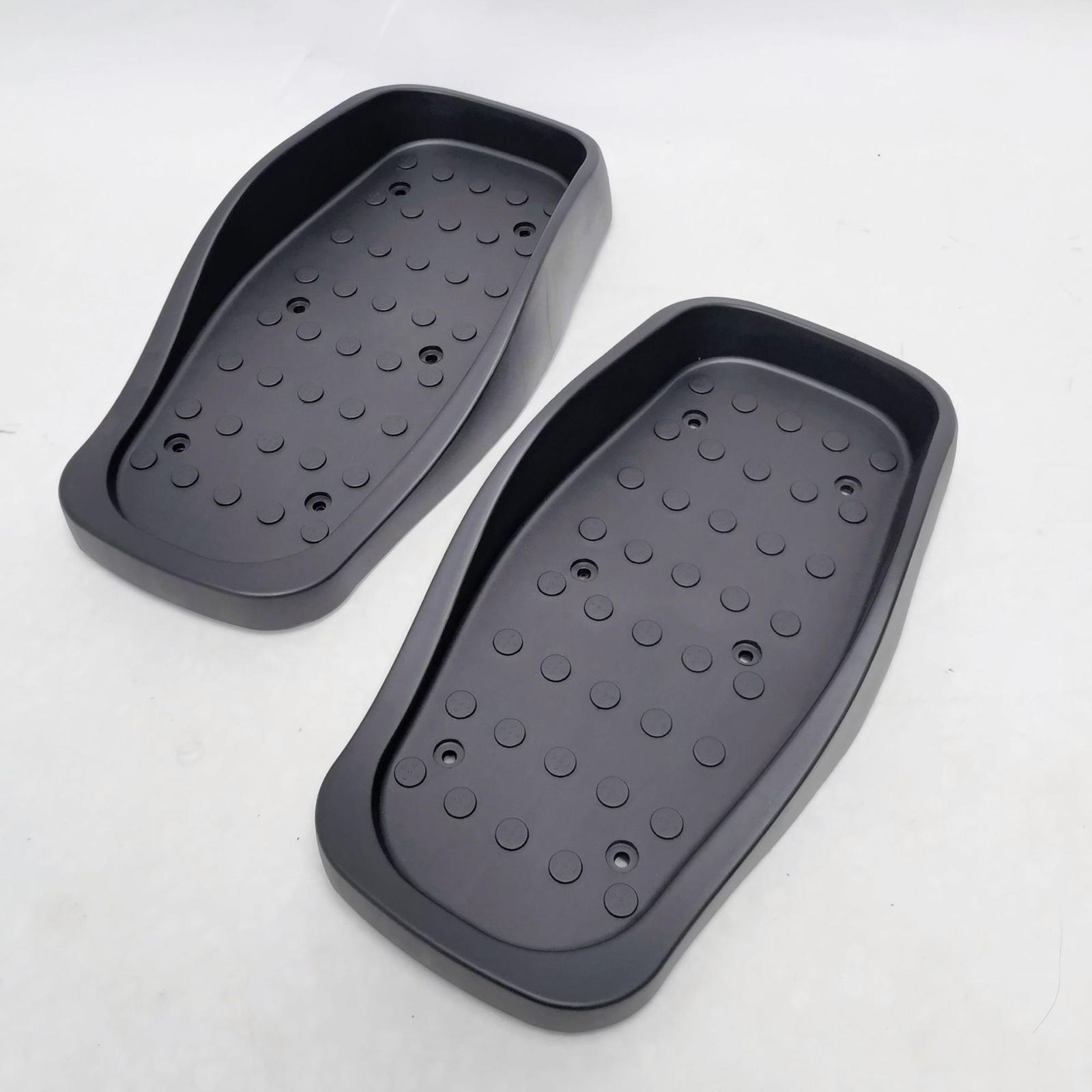 2x Elliptical Trainer Pedals Replacement Exerciser Stepper for Household Use