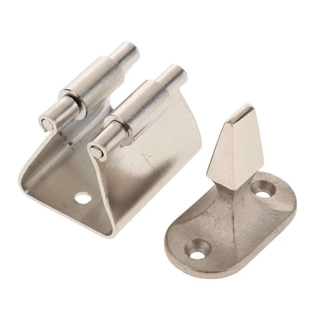 Door Stopper Stainless  Metal Holder Marine Hinges Stainless Steel Boat Cabinet Hardware