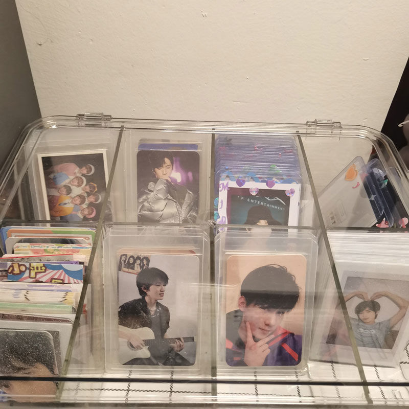 Blind Box, Kpop Photocard, Caixa De Armazenamento, Organizador Do Cartão De Foto