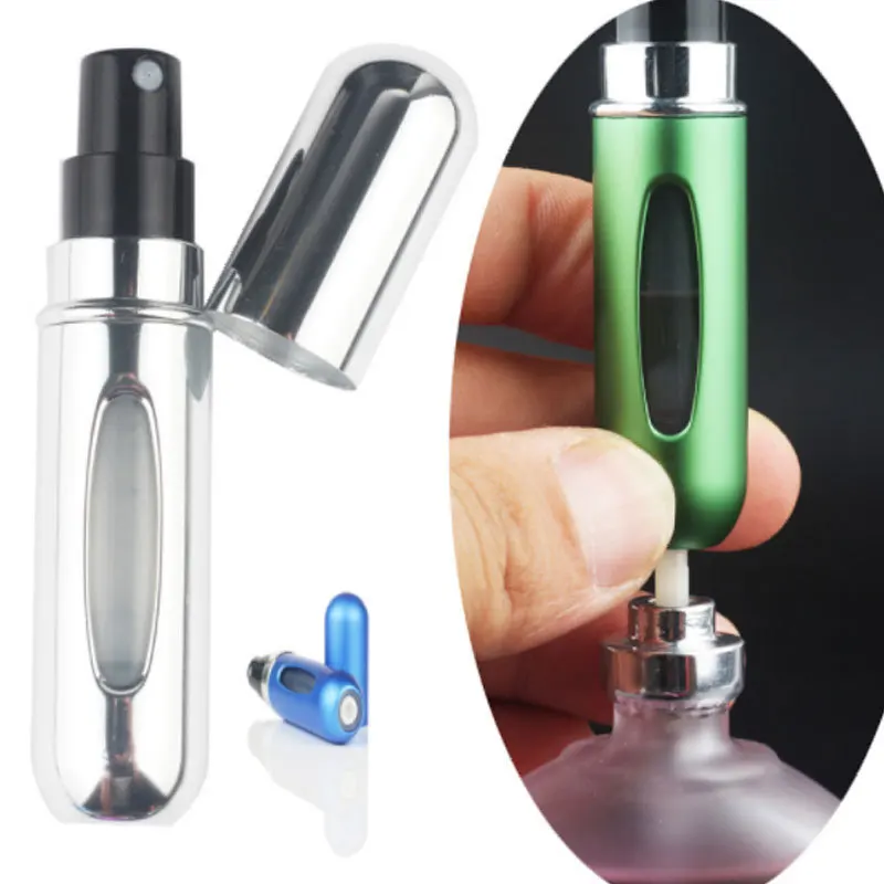 Best of 5 / 8ML Refillable Perfume Bottle With Spray Scent Pump Travel Empty Cosmetic Containers Atomizer Reviews & Tips