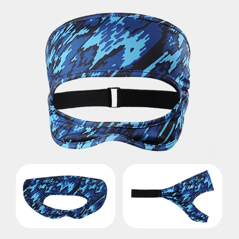 594F Breathable Eye Mask VR Sweat Band VR Eye Mask Compatible withOculus Quest 2/Quest 2 HTC Vive Cover Exquisite Appearance