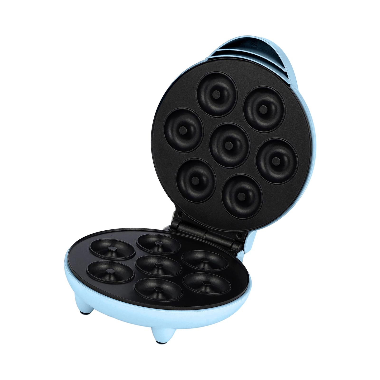 Title 4, Mini Donut Maker Machine Waffle Iron with Remin...