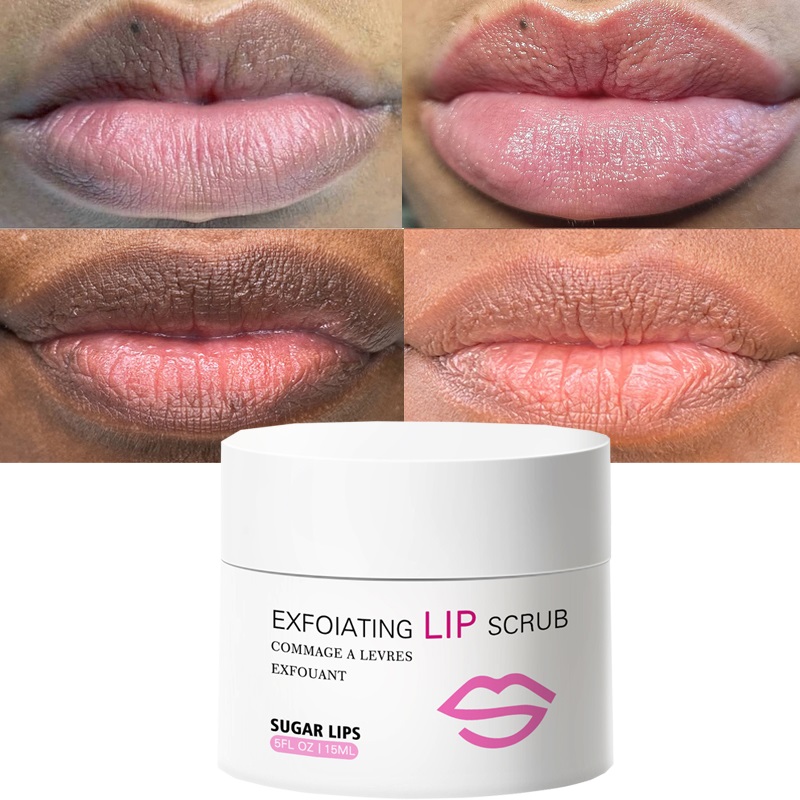 Best of Lip Lightening Scrub Balm Remove Dull Lips Moisturizing Reduce Pigmentation Anti-Cracking Hyaluronic Acid Brighten Black Lips Reviews & Tips