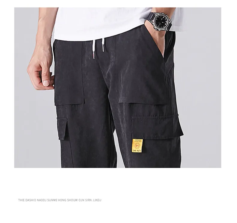 2022Men's Trendy Workwear Trousers elephant harem pants