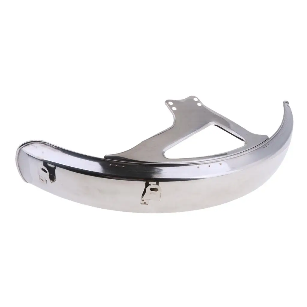 Chrome Plating Metal Front Mud Sand Motorcycle  Guard for WY125