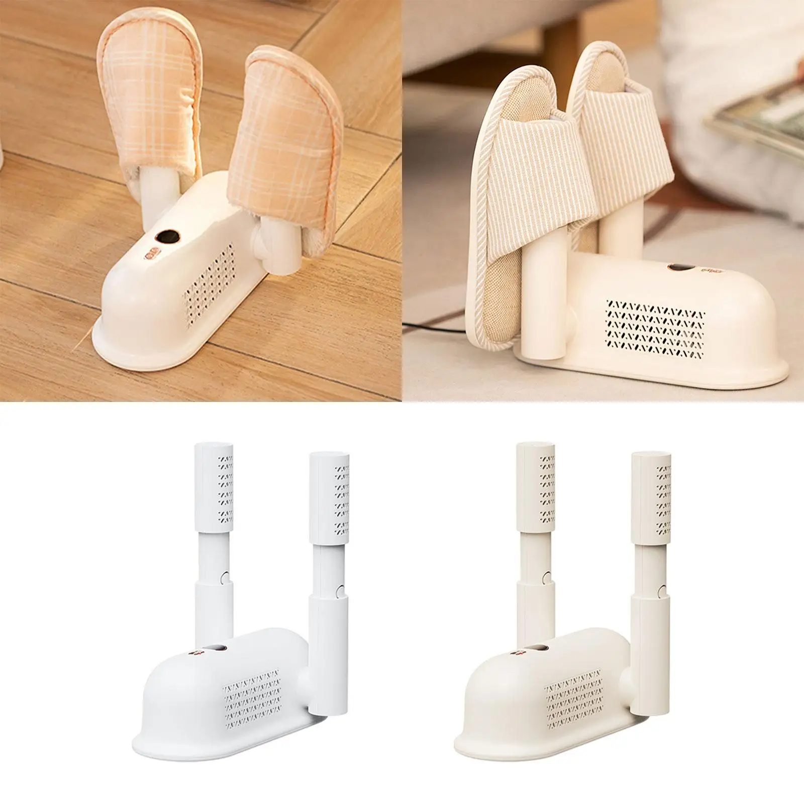 Household Shoe Dryer Footwears Heater Folding Low Noise Fast Heating Portable Glove Dryer for Socks Gloves Slippers Hotel Office