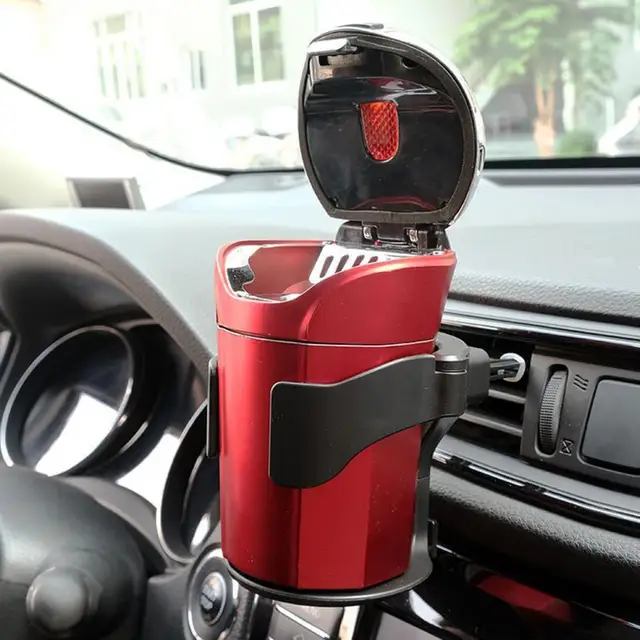 Porte-gobelet automatique à une main pour voiture, support de bouteille à  cliquets, supports de boissons, montage sur grille d'aération, super grand,  porteur - AliExpress