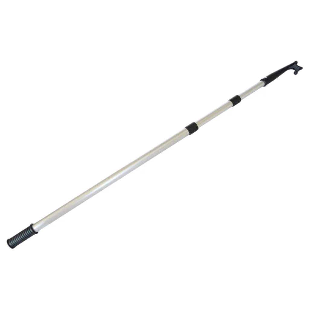 Telescoping Boat Hook for Docking - with Replacement Nylon Tip - Marine Accessories - 42 to 92 inch Extention