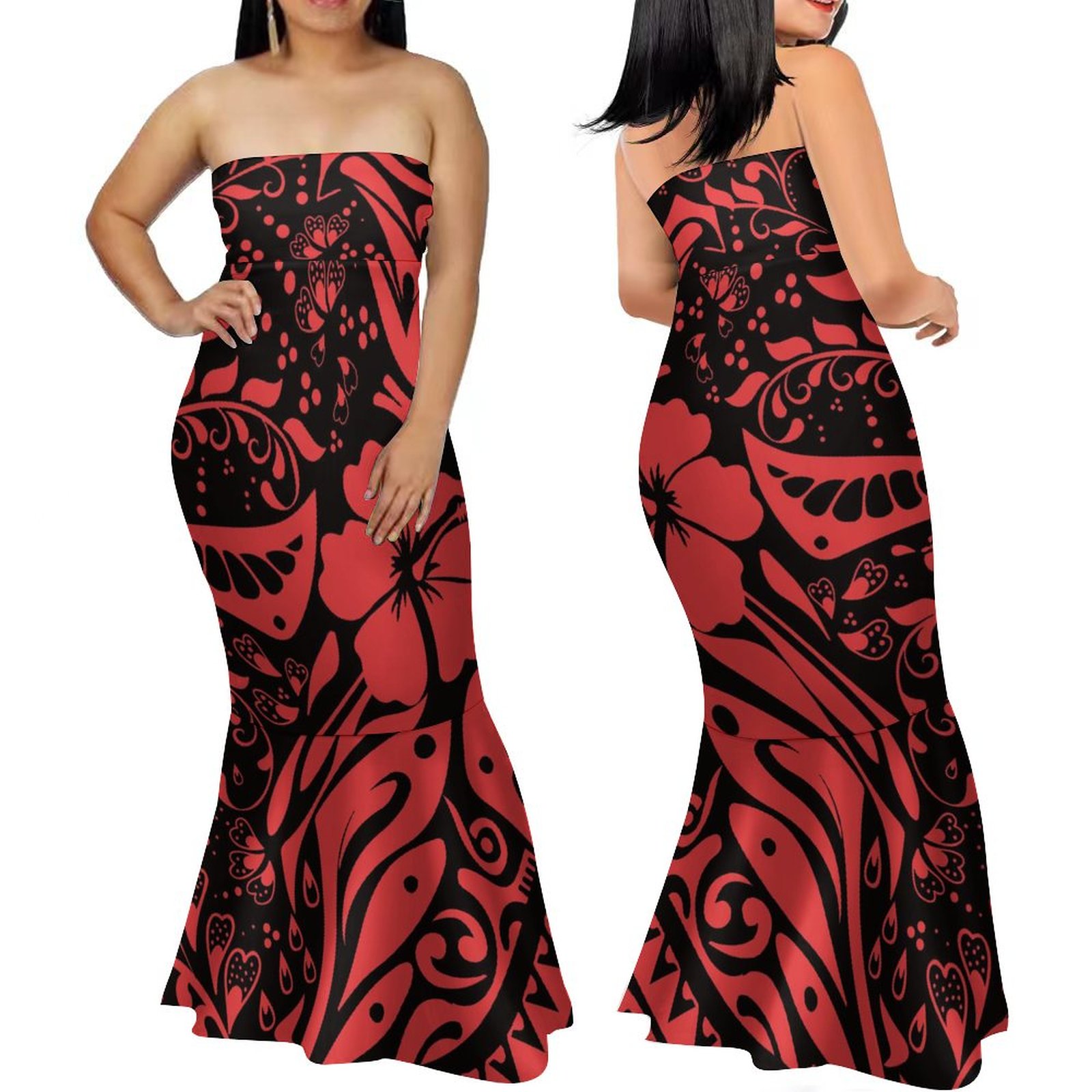 Size 8XL, Samoa Polinésia, Pia Design de Luxo