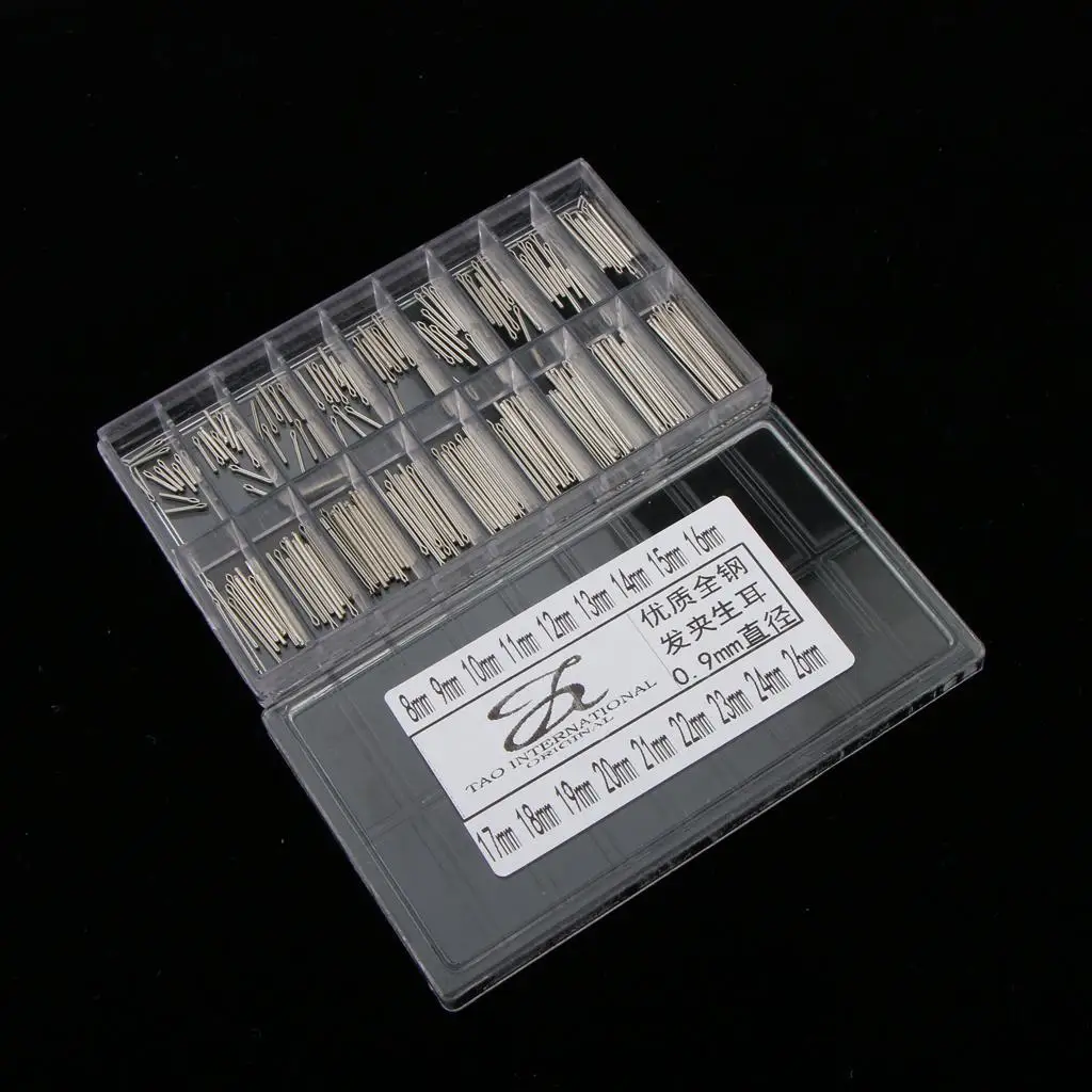 180 Pieces  8-25mm Stainless  Band  Cotter Pin Assortment Tool