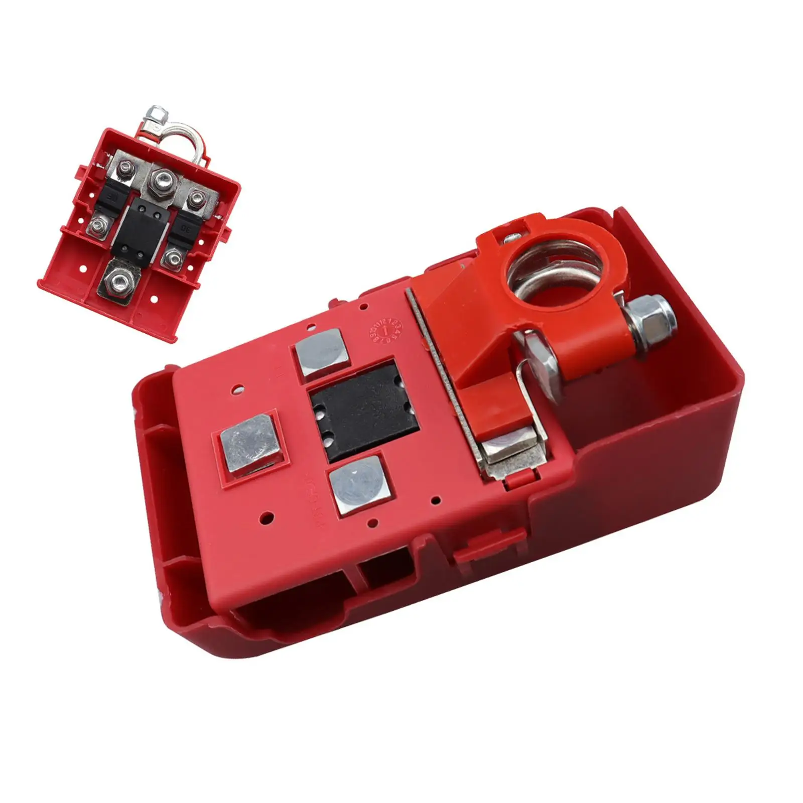 Car Battery Distribution Terminal Fuse Block Circuit Quick Release Fused Clamps Connector for 4wds Car Caravans Yachts